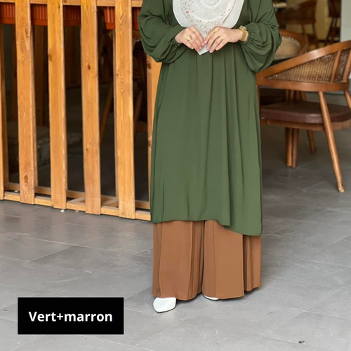 ✨ 👉 طقم سيرين 👗 (قطعتين) – ستايل ناعم يخليك دايمًا متألقة ✨ 👑